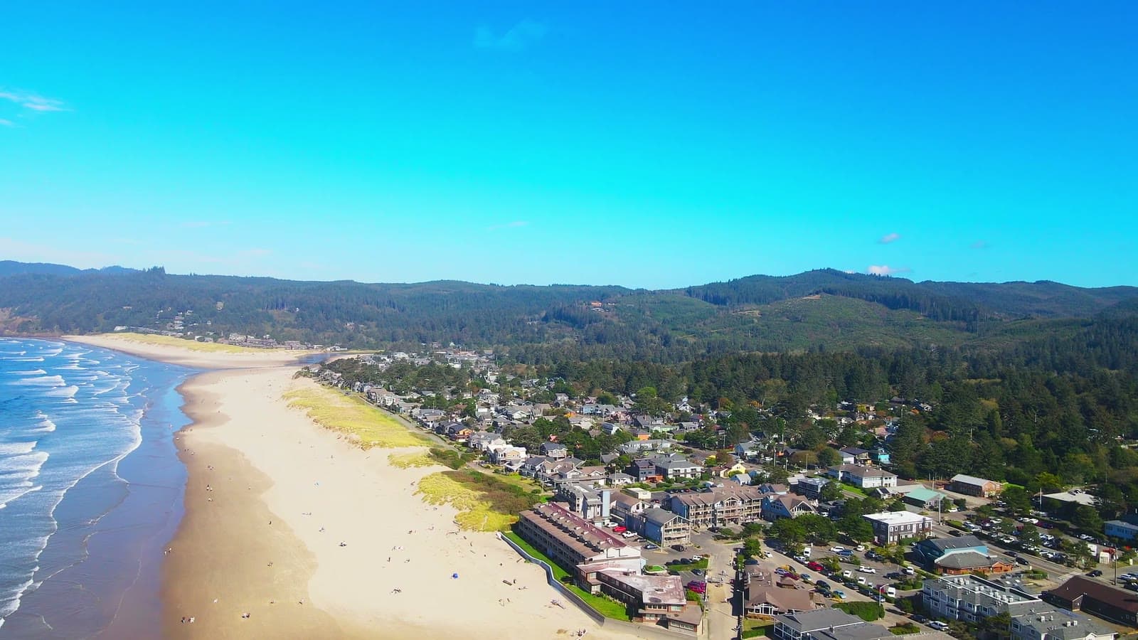 Cannon Beach, Oregon, Drone video
